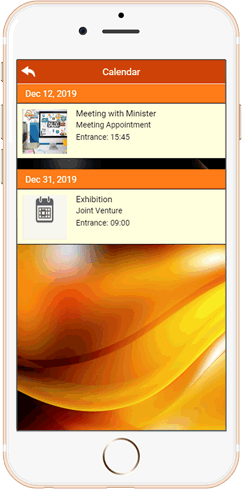 IWH Apps Calendar feature